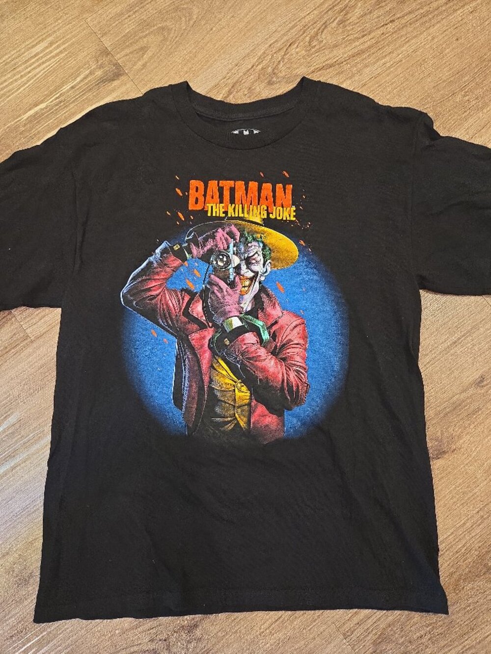 Batman The Killing Joke Black Joker Graphic T-Shirt Men’s Large